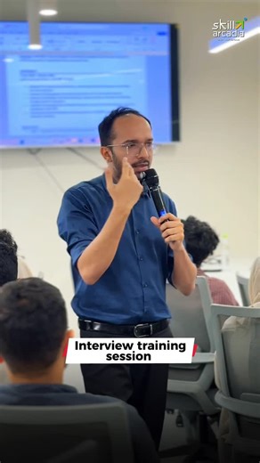 Skill Arcadia on Instagram: "Confidence.✔️Clarity.✔️Career readiness.✔️ Our Free Interview Training Session at Skill Arcadia was all about turning potential into performance.📈✨"