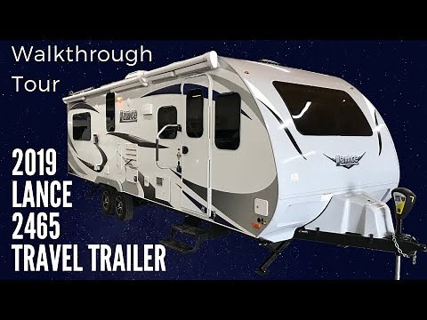 2019 Lance 2465 Travel Trailer Walkthrough with Princess Craft RV