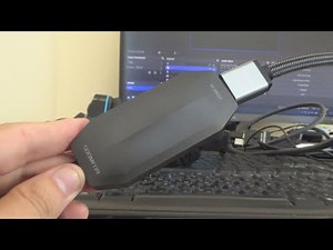 Soomfon SF-CT003 HDMI to USB 3.0 Video Capture Card Unboxing and Test