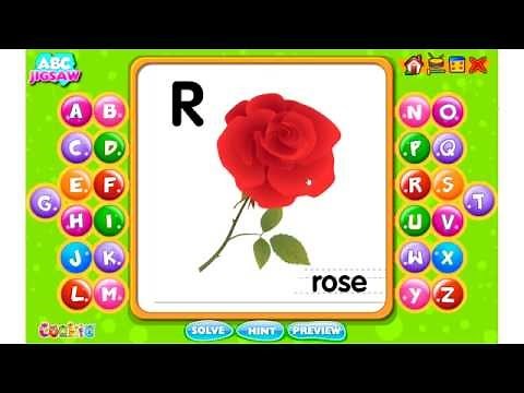 Learn ABC Alphabet Jigsaw puzzle game kids | Jigsaw ABC Alphabet puzzle