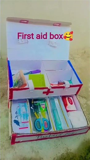 first aid box🥰🙏