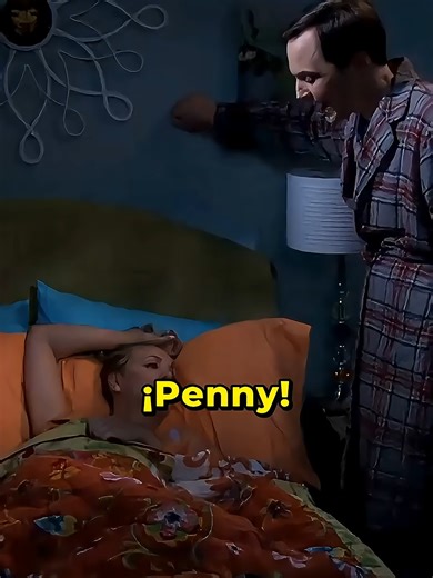 Penny y Sheldon discuten sobre Leonard en The Big Bang Theory