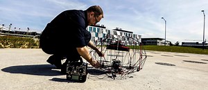 Delivery Drone Aims To Make Package Handoffs Safer Than Ever