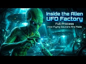 Inside the Alien UFO Factory – Full Process | How Flying Saucers Are Made | Explained in Detail