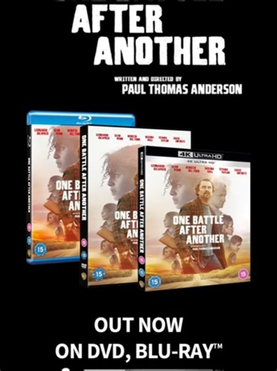 🏆 BEST PICTURE nominee One Battle After Another by Paul Thomas Anderson is out on 4K Ultra HD, Blu-ray and DVD NOW‼️ Get yours a Rarewaves.com 🛣️ #OneBattleAfterAnother #BestPicture #Oscar #LeonardoDiCaprio #OutNow