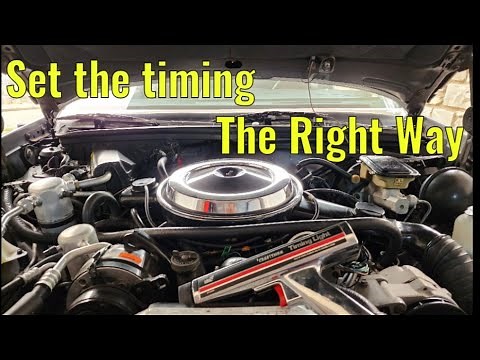 Setting the Ignition Timing On An Oldsmobile 307
