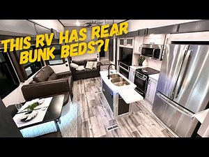 Brand New Montana Bunkhouse Fifth Wheel RV Floor Plan | 2022 Keystone Montana High Country 351BH