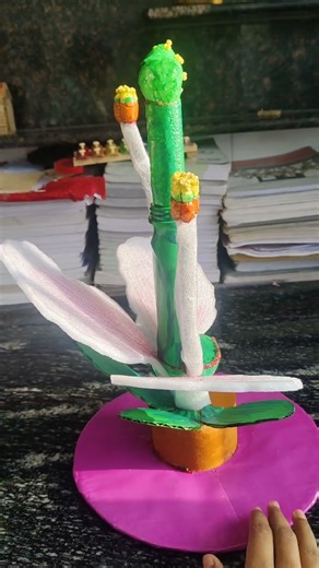 fertilisation in flowering plant#fertilisation #science #model #sciencemodel #sciencemodels #project