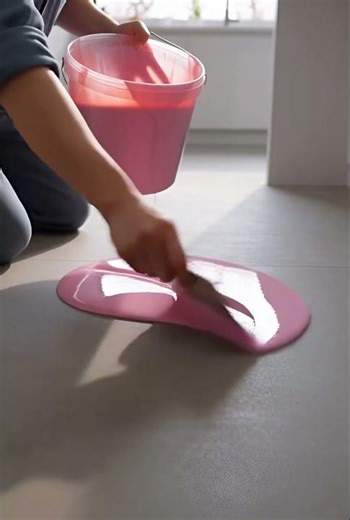 Your Kitchen Needs This Epoxy Floor Makeover! 🇺🇸✨ #decortrends