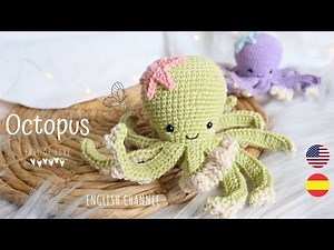 Octopus Amigurumi Tutorial Sub 🇺🇸🇪🇸/ GretaWings