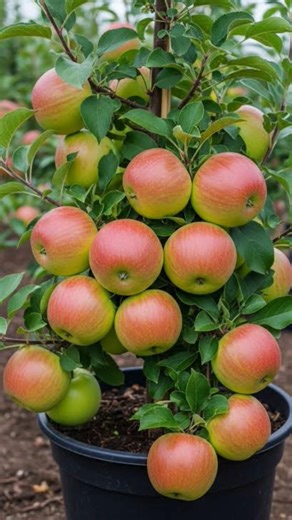 How to propagate apples from bananas to produce lots of fruit in a short time. #grow #Apples