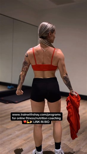 Shay Click on Instagram: "This workout program, proper hydration, protein intake, and calorie intake is going to change the game for your goals 💪 If you are interested in online fitness/nutrition coaching, there’s a link in my bio with more info! www.trainwithshay.com/programs"