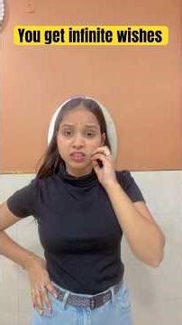 You will get infinity wishes #funnyshorts #viralvideos #trending #comedy #shortvideo