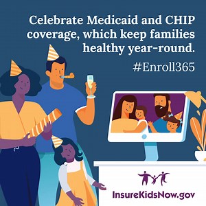 1.1K views · 44 reactions | Did you know that enrollment in Medicaid and CHIP is open year-round? The start of the New Year is a great time to enroll in health coverage for to access services like dental, vision, preventive care, and more. Children up to age 19 may be eligible. Apply today: https://go.hc.gov/3Vu4ChD | HealthCare.gov | Facebook