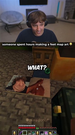 someone spent hours making a feet map art 😭