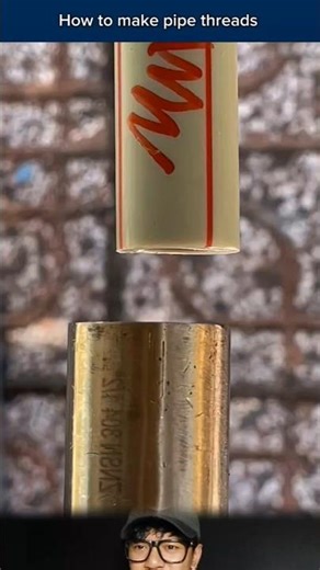 How to make pipe threads