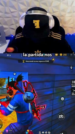 Me acusaron de panel en free fire por pegar todo rojo #freefire #garenafreefire #viral