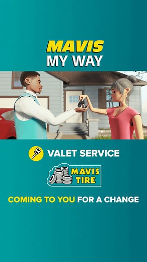 With the Mavis My Way Valet Service, we pick up your car, service it, and bring it back to you—ready to roll. It’s that easy! | Mavis Discount Tire