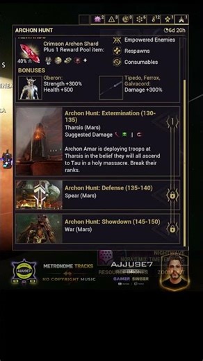 Archon Hunt - 04 May 2026 Week⚡#Warframe #AJJU9E7