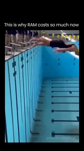 DontLookBack.AI on Instagram: "This is why RAM is so expensive right now. AI companies are buying up memory at a scale everyday consumers never had to compete with. Training huge models 24/7 and powering giant data centers is soaking up massive amounts of DRAM, which means less supply (and more pressure) for PCs, laptops, and smartphones. And because only a small number of manufacturers control most of the world’s RAM output, even a modest swing in demand can ripple into sharp price increases. A