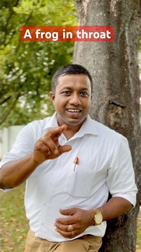 a frog in one’s throat .English phrases,grammar.tips and classes