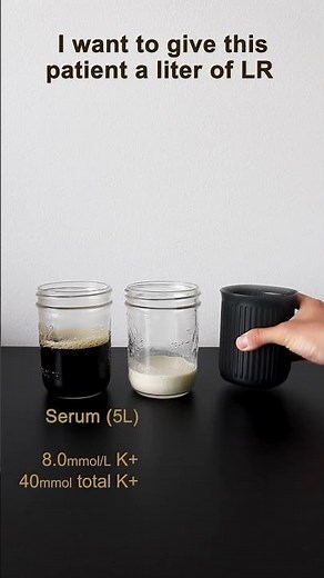 Lactated Ringer (LR) is SAFE in HyperKalemia (High Potassium)