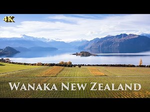 Wanaka Summer Walk 2022 | Wanaka Town Centre | Ardmore St | Lone Tree | New Zealand Walking Tour 4K