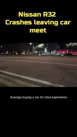 15K views · 81 reactions | Nissan R32 Crashes leaving car meet! #r32gtr #r32skyline #Nissan #jdm #cars #carphotography #carsdaily #carporn #cargram #carsandcoffee #carmeet #carswithoutlimits #fails #funny #lol #love #gtr #Drifting #cars247 #toyota #bmw #audi | Babayaga Racing Channel | Facebook