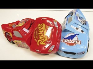 CARS 3 Lightning McQueen SUPER CRASH DEFORMABLE TOYS Cars 3 MOVIE TOYS 2017 Disney Pixar English US