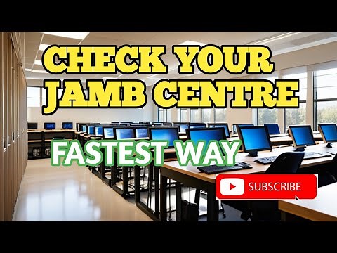 Check Your JAMB 2026 Exam Centre and Date Using This Fast Method