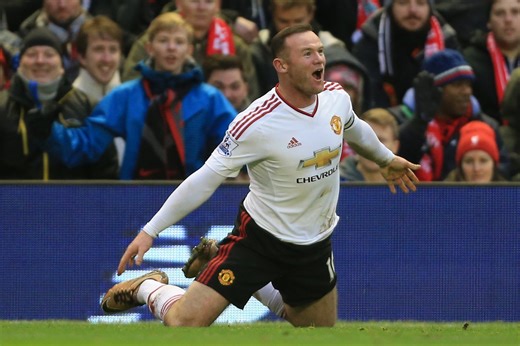 The Man Utd line-up that last beat Liverpool at Anfield, Wayne Rooney among three retired