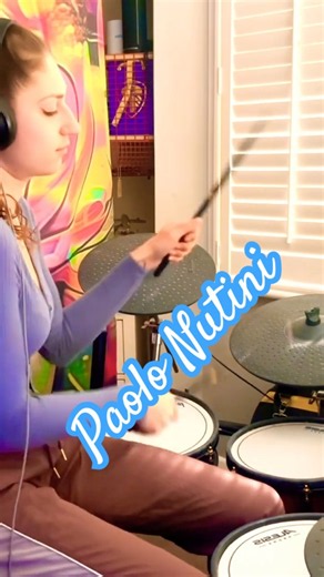 This groove is impossible not to love.🥁#PencilFullOfLead #PaoloNutini #DrumCover #LiveDrums #Groove