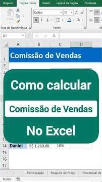 Commission in Excel 'How to Calculate'