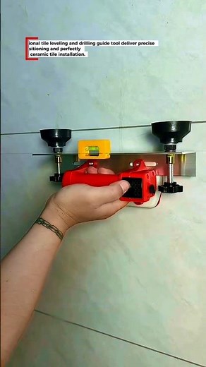 Amazing Tile Leveling & Drilling Guide Tool | Perfect Ceramic Tile Installation!
