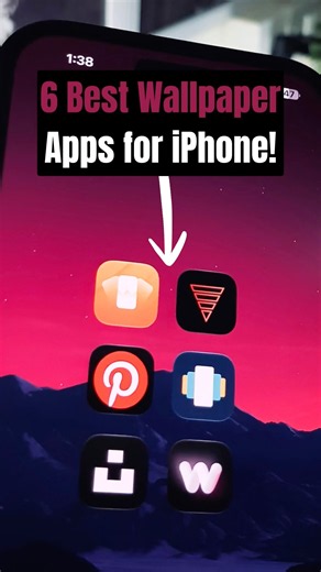 Try these 6 Wallpaper Apps on your iPhone!