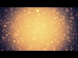 Sparkling Golden Particles Motion Graphics Animated Background