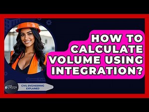 How To Calculate Volume Using Integration? - Civil Engineering Explained