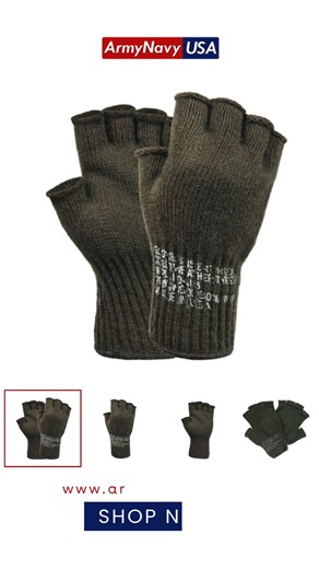 𝐑𝐨𝐭𝐡𝐜𝐨 𝐎𝐥𝐢𝐯𝐞 𝐃𝐫𝐚𝐛 𝐅𝐢𝐧𝐠𝐞𝐫𝐥𝐞𝐬𝐬 𝐖𝐨𝐨𝐥 𝐆𝐥𝐨𝐯𝐞𝐬 – 𝐖𝐚𝐫𝐦, 𝐃𝐮𝐫𝐚𝐛𝐥𝐞 & 𝐓𝐚𝐜𝐭𝐢𝐜𝐚𝐥 𝐑𝐞𝐚𝐝𝐲 Shop now - https://www.armynavyusa.com/Rothco-Olive-Drab-Fingerless-Wool-Gloves-p/rtc-8410.htm Stay warm while keeping full control of your gear with the Rothco Olive Drab Fingerless Wool Gloves. Made from high-quality wool, these gloves offer excellent insulation, breathability, and comfort in cold weather. The fingerless design gives you the freedom to handle too