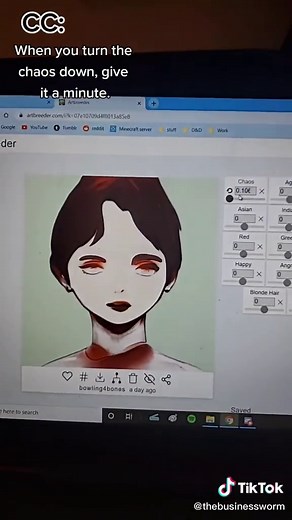 Quick lesson on how to use ArtBreeder! #foryoupage #fyp #artbreeder