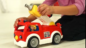 Fisher-Price Little People Lift 'n Lower Fire Truck
