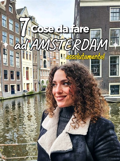 7 cose da fare ad Amsterdam 🇳🇱 Se stai organizzando un viaggio ad Amsterdam, salva questo video con posti iconici, chicche da non perdere e 2 tappe food che devi assolutamente provare 🤤 Scrivi “AMSTERDAM” nei commenti e ti mando il mio itinerario gratuito per organizzare al meglio il tuo viaggio ✈️ E seguimi per altri consigli #amsterdam #itinerario #consiglidiviaggio #amsterdamtips #cosafareadamsterdam