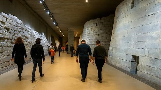 Louvre Museum – Medieval Foundations Walking Tour (4K)