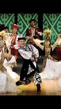 Kazakh 🇰🇿Traditional dance Qara zhorga #kazakhstan