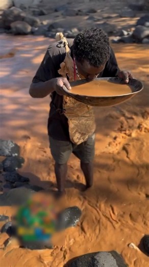 The Tribe Living by a River of Gold #shortvideo
