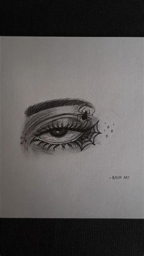Hyper Realistic Spider Eye 🕷️✨ #art #youtubeshorts #drawing #trending #sketch #viralvideo