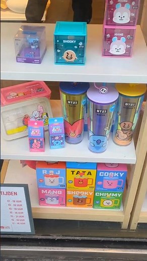 Miniso BT21 collection in the Netherlands