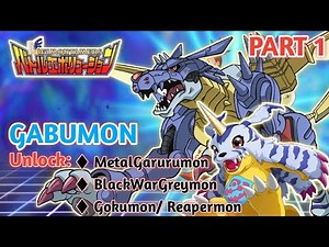Gameplay Digimon Tamers: Battle Evolution - GABUMON