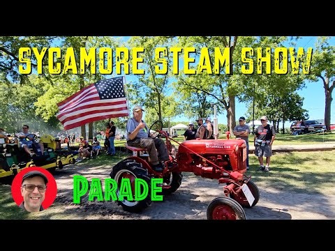 Amazing Tractor Parade At The Sycamore Steam Show! 2023