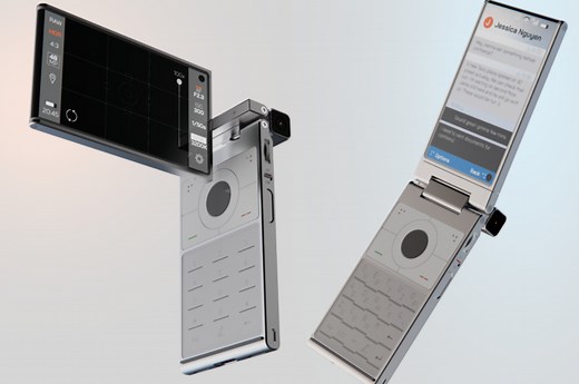 Flip phone concept aims to inspire creativity with Nokia, Nothing aesthetics - Yanko Design