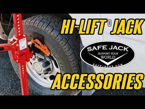 Safe Jack Hi-Lift Accessories | Product Demonstration